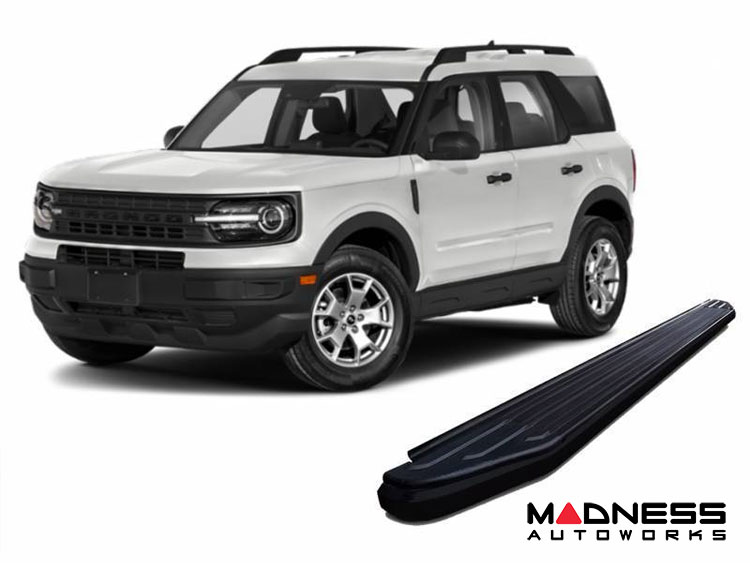Ford Bronco Sport Running Boards - Peerless - Black